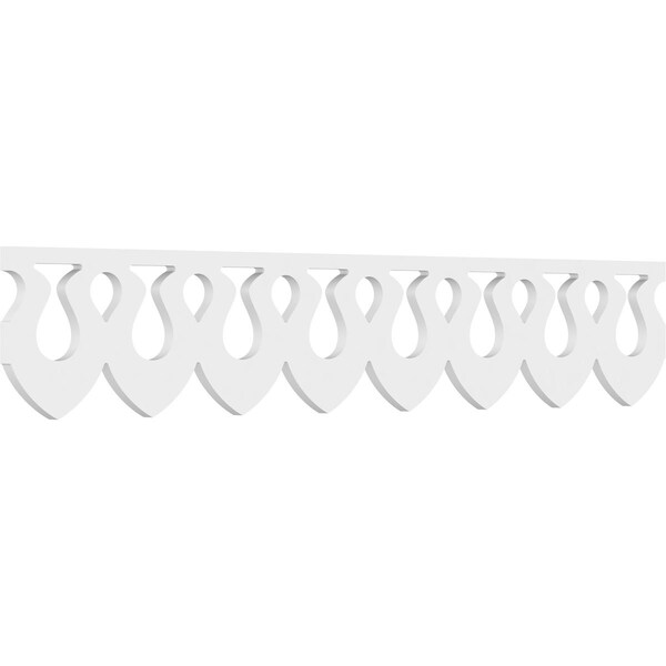 Ekena Millwork Somerset Architectural Grade PVC Running Trim, 8"H x 5/8"P x 48"L RUNP08X0625X48SMR - main
